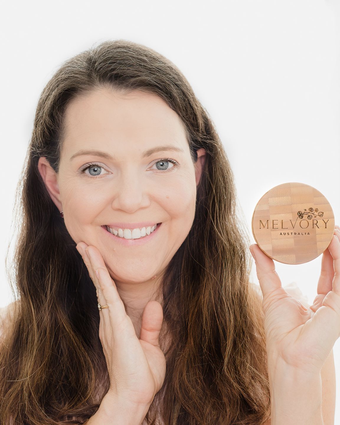 Customer photo review of Mineral Powder Foundation SPF 15