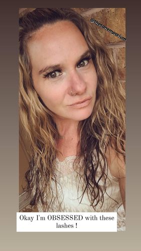 Customer photo review of HG Magnetic Lashes