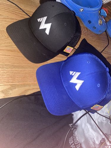 Customer photo review of USA MENTALITY HAT - BLUE