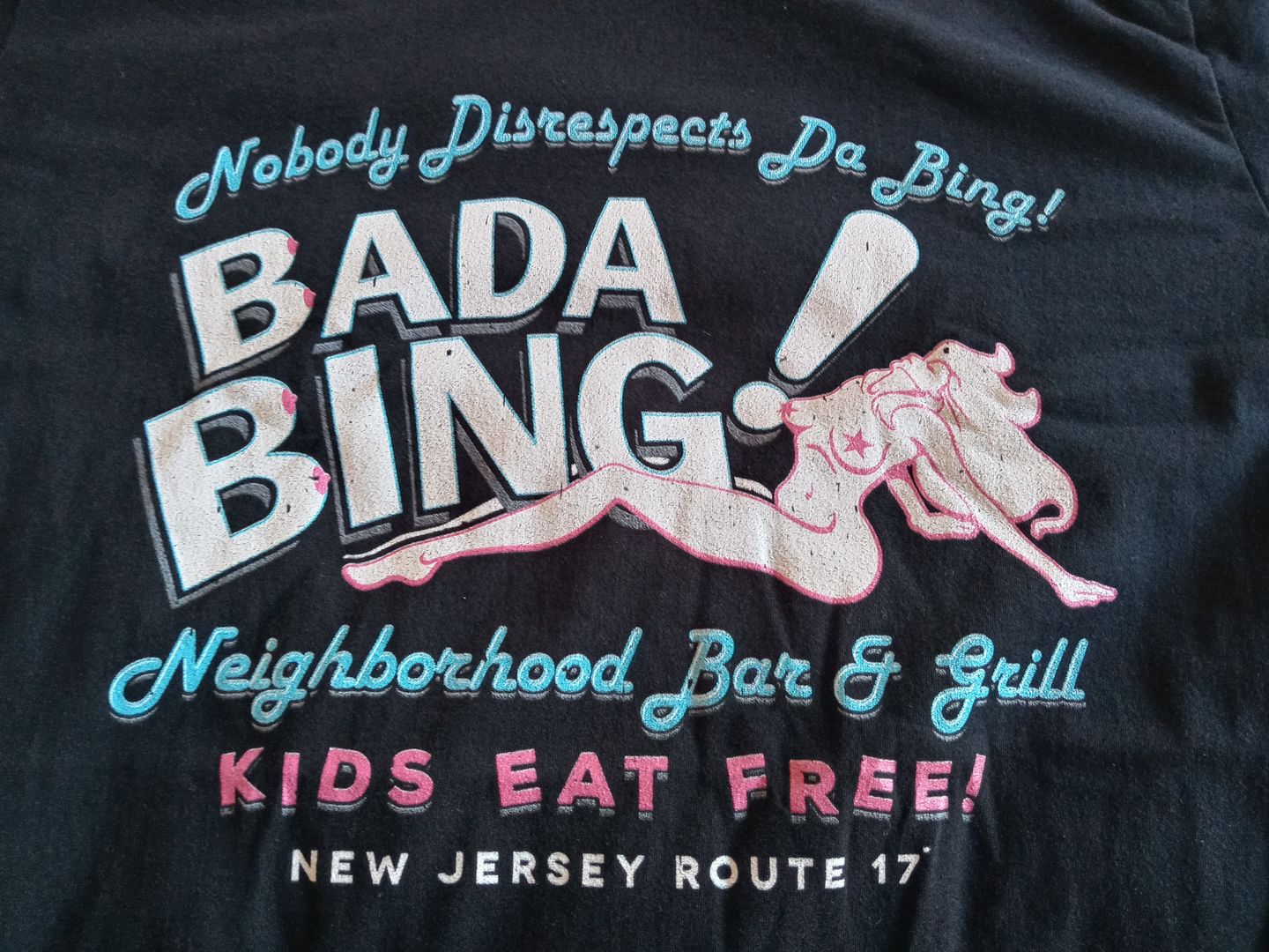 Customer photo review of Bada Bing! Men's/Unisex Super Soft Tee