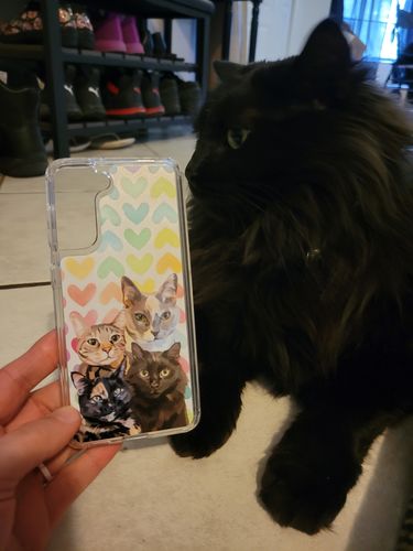 Customer photo review of Custom Pet Phone Case (Original)