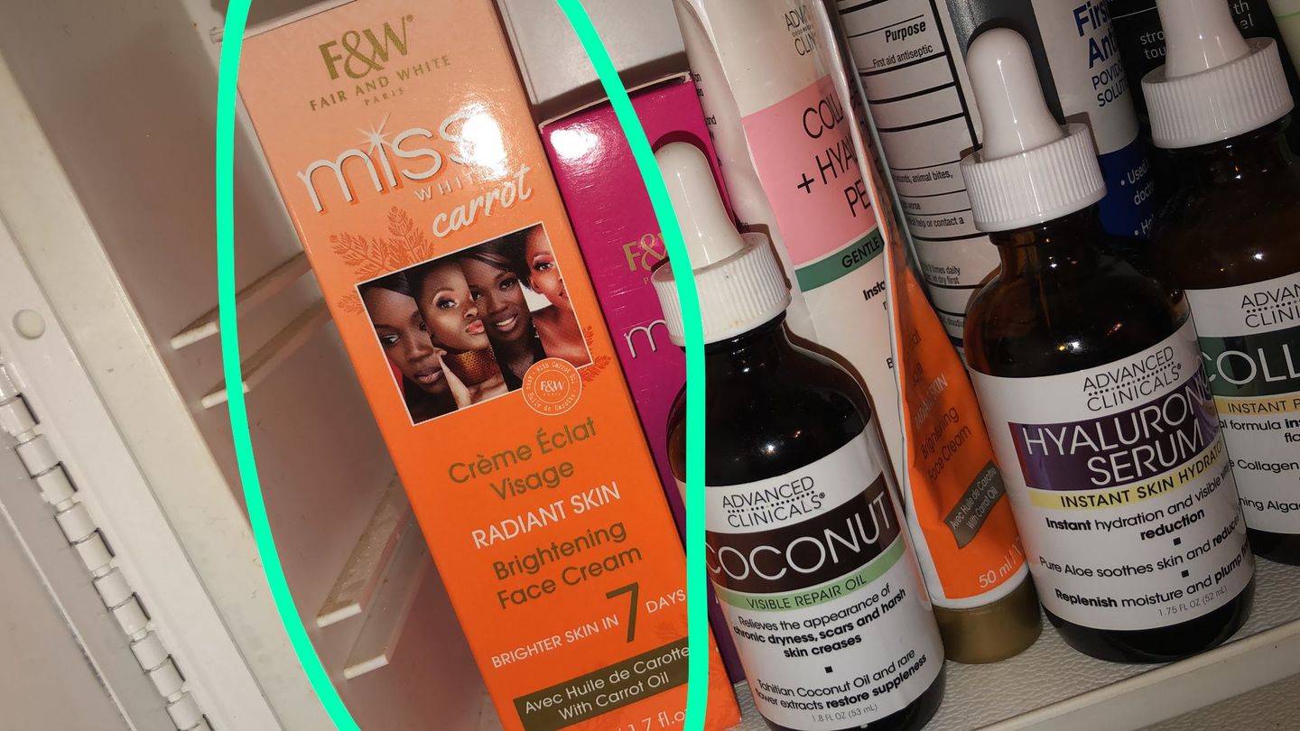 Customer photo review of Fair and White Miss White Carrot Brightening Face Cream 50ml / 1.7 fl oz