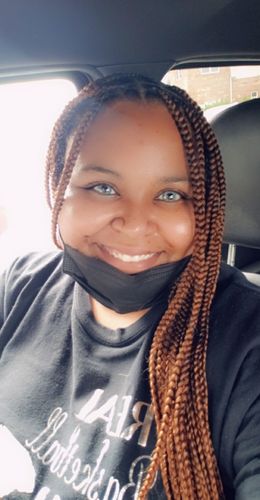 Customer photo review of Quartz Prescription Contact Lenses