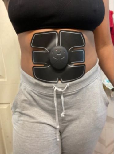 Customer photo review of GYMKARTEL® ANTI-CELLULITE MUSCLE STIMULATING DEVICE