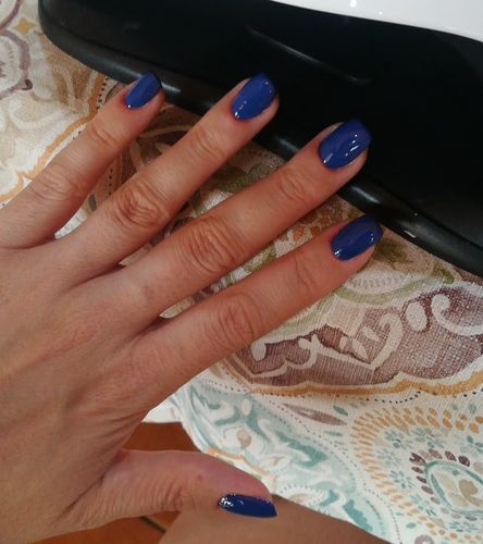 Customer photo review of Gel polish Studios, miss robot, 8 ml