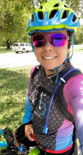 Customer photo review of Ride Forever Long Sleeve Cycling Jersey