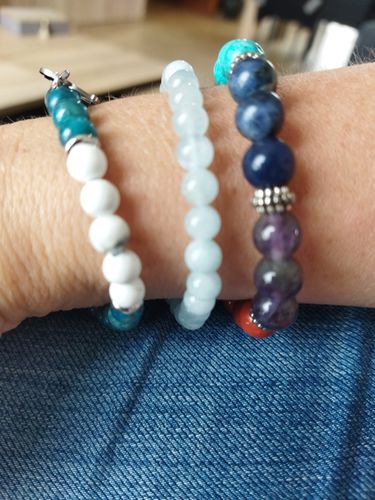 Customer photo review of BRACELET SIMPLE 6 MM