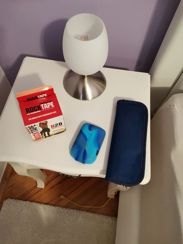 Customer photo review of ROCKTAPE kineziološka traka H20 BEIGE
