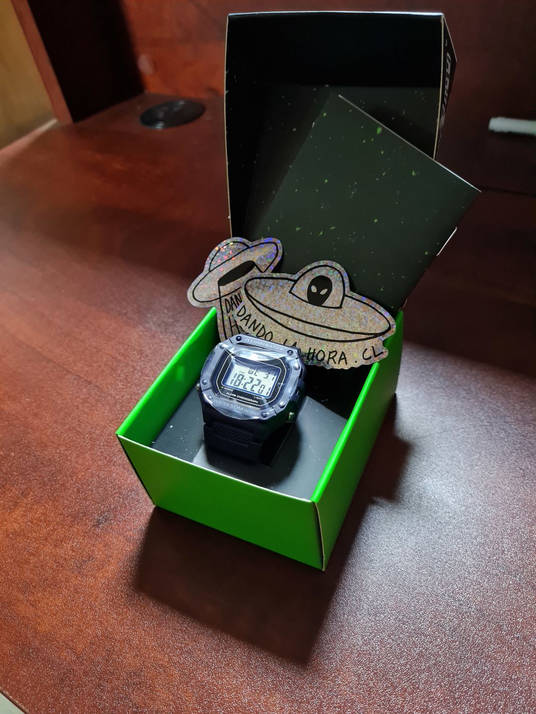 Customer photo review of Reloj Casio Vintage W-218H-2AVDF Azul