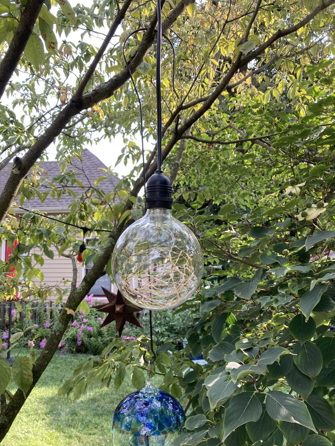 Customer photo review of BULK PACK (6) Single Socket Pendant Light Commercial Grade Outdoor Cord Kits (11FT, Black)
