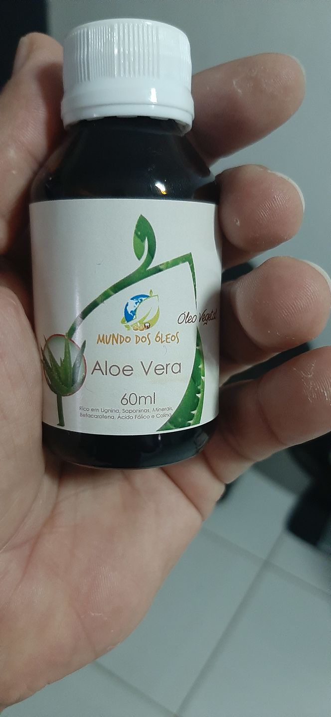 Customer photo review of Óleo de Aloe Vera / Babosa