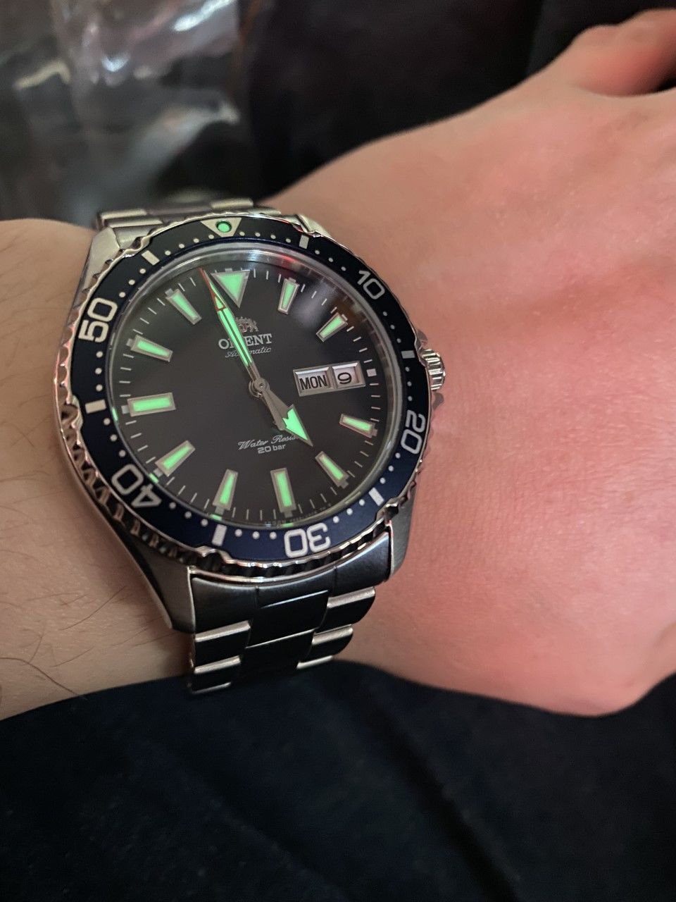 Customer photo review of Reloj Orient Automatic RA-AA0002L19A Kamasu Diver Sapphire 41,8 mm