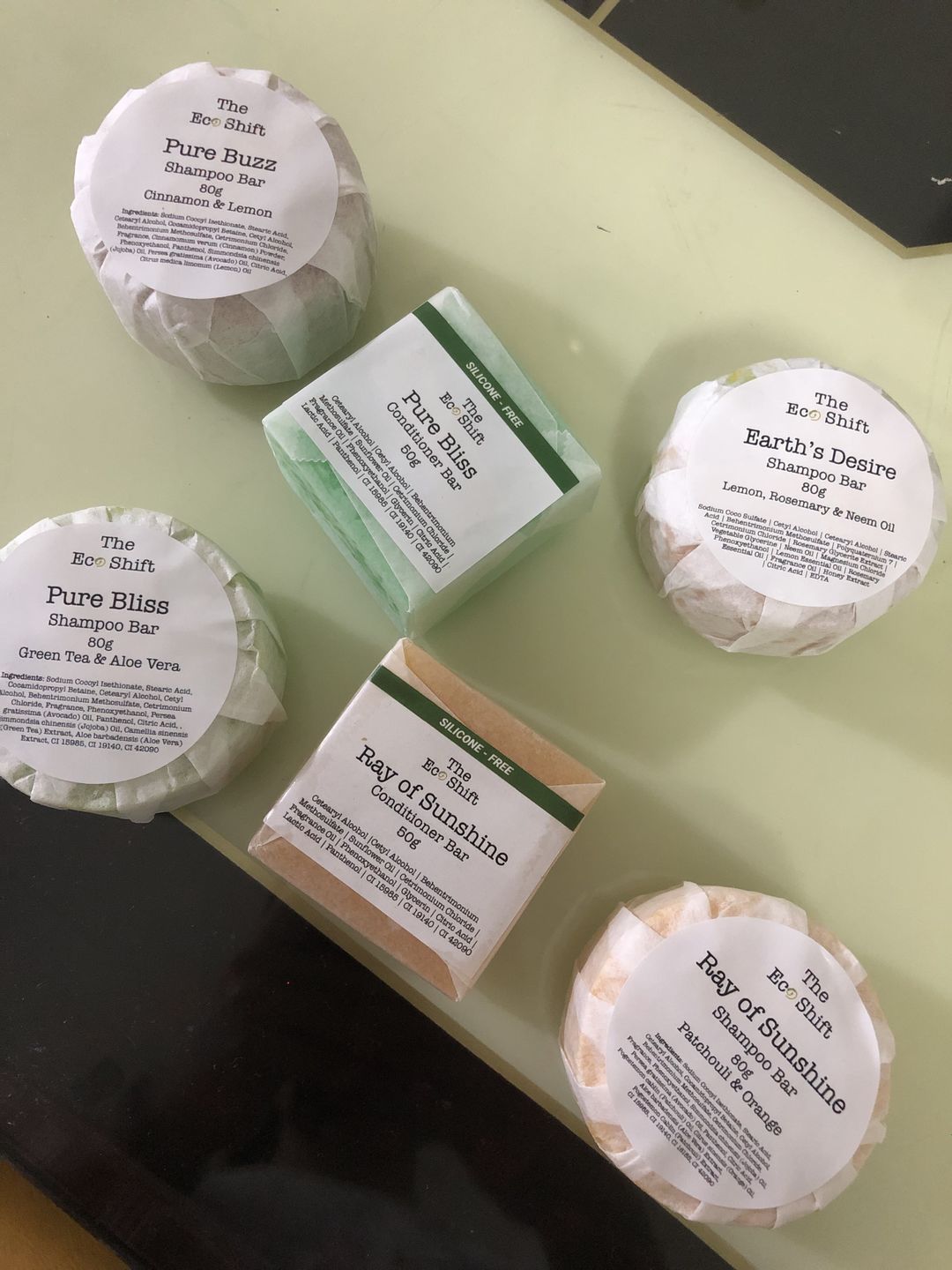 Customer photo review of Ray of Sunshine | Shampoo Bar