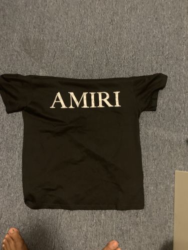 Customer photo review of AMIRI 03 Cashew flowers T-Shirt
