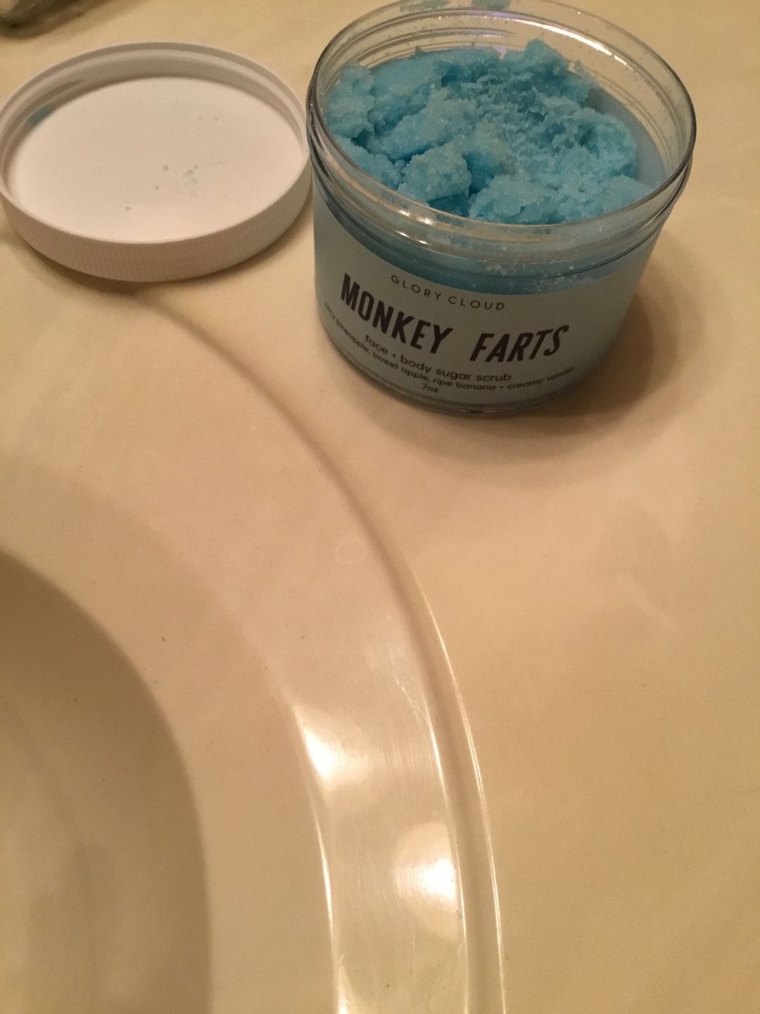 Customer photo review of Monkey Farts - Cloud Scrub