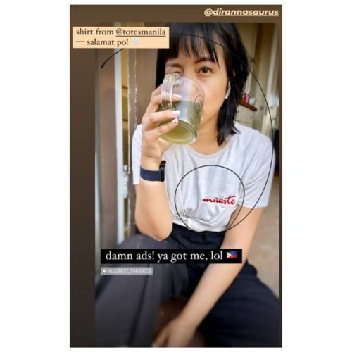 Customer photo review of Maarte Embroidered Crop T-Shirt