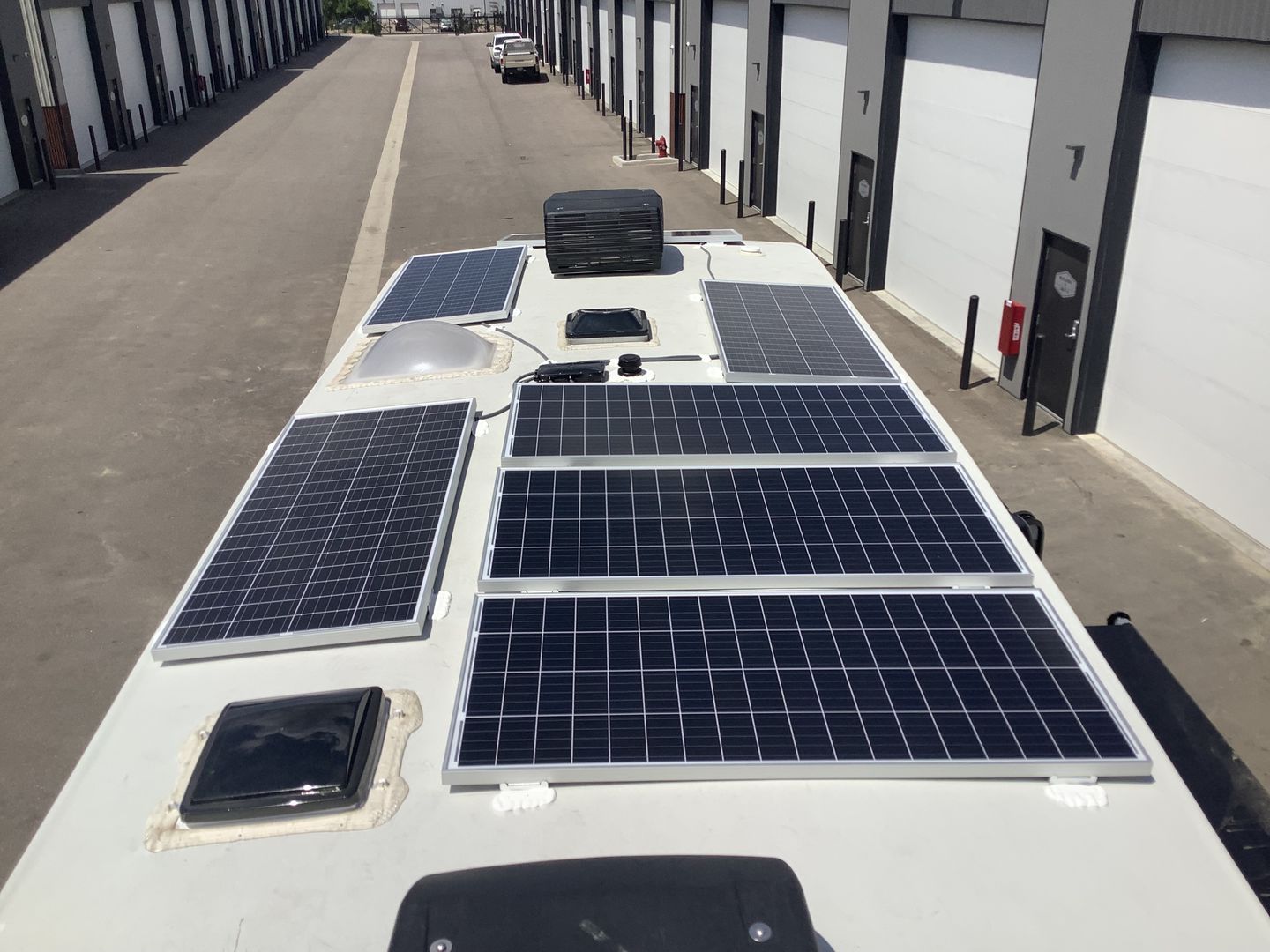 Customer photo review of MEGA 200 Watt Monocrystalline Solar Panel | Best 24V Panel for RVs and Off-Grid | 25-Year Output Warranty | UL Certified
