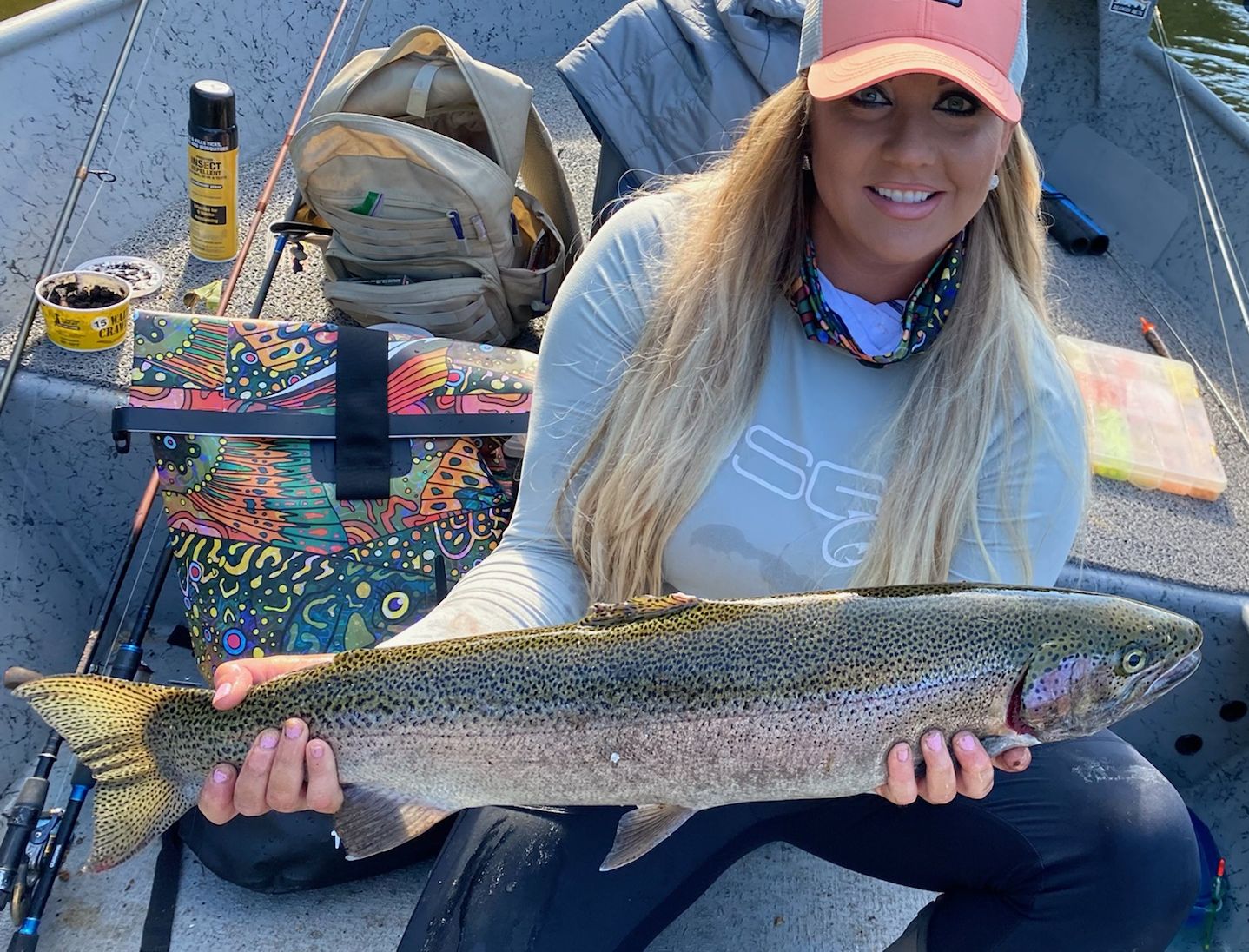 Customer photo review of Brookie Dry Bag Backpack