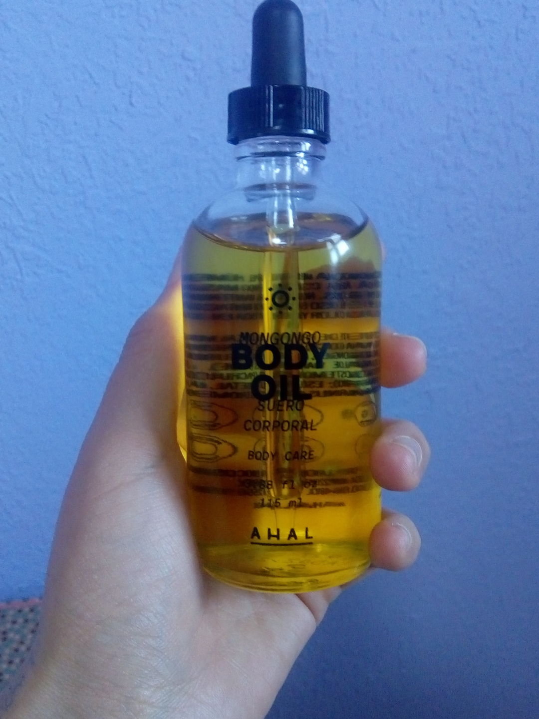 Customer photo review of Mongongo Body Oil / Suero Corporal con Aceite de Mongongo