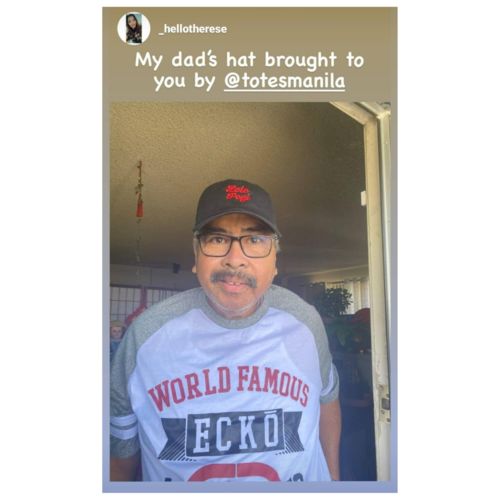 Customer photo review of Lolo Pogi Embroidered Dad/Hat Baseball Cap