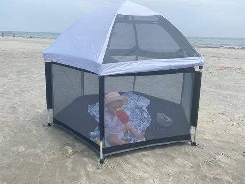 Customer photo review of Pop N' Go® Playpen