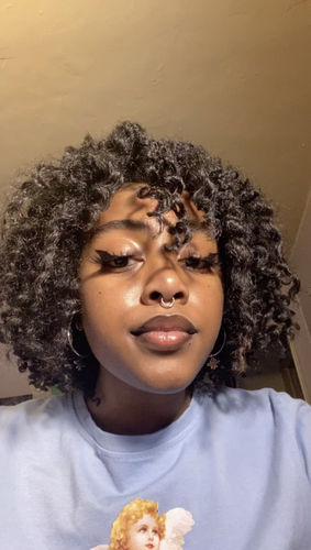 Customer photo review of Hammered Hinged Segment Ring