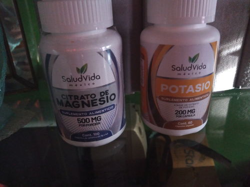 Customer photo review of Pack Citratos - Citrato de Magnesio 100 y Citrato de Potasio 60 cápsulas