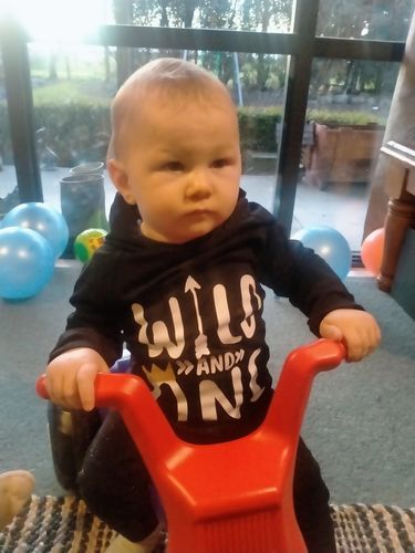 Customer photo review of MLW By Design - Wild One Personalised Hoodie
