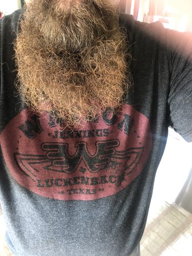 Customer photo review of LTX Waylon Jennings Mens Tee Shirt