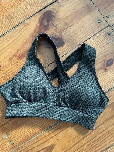 Customer photo review of GYMKARTEL® NEW SUPPORTIVE SPORTS BRA - BLACK