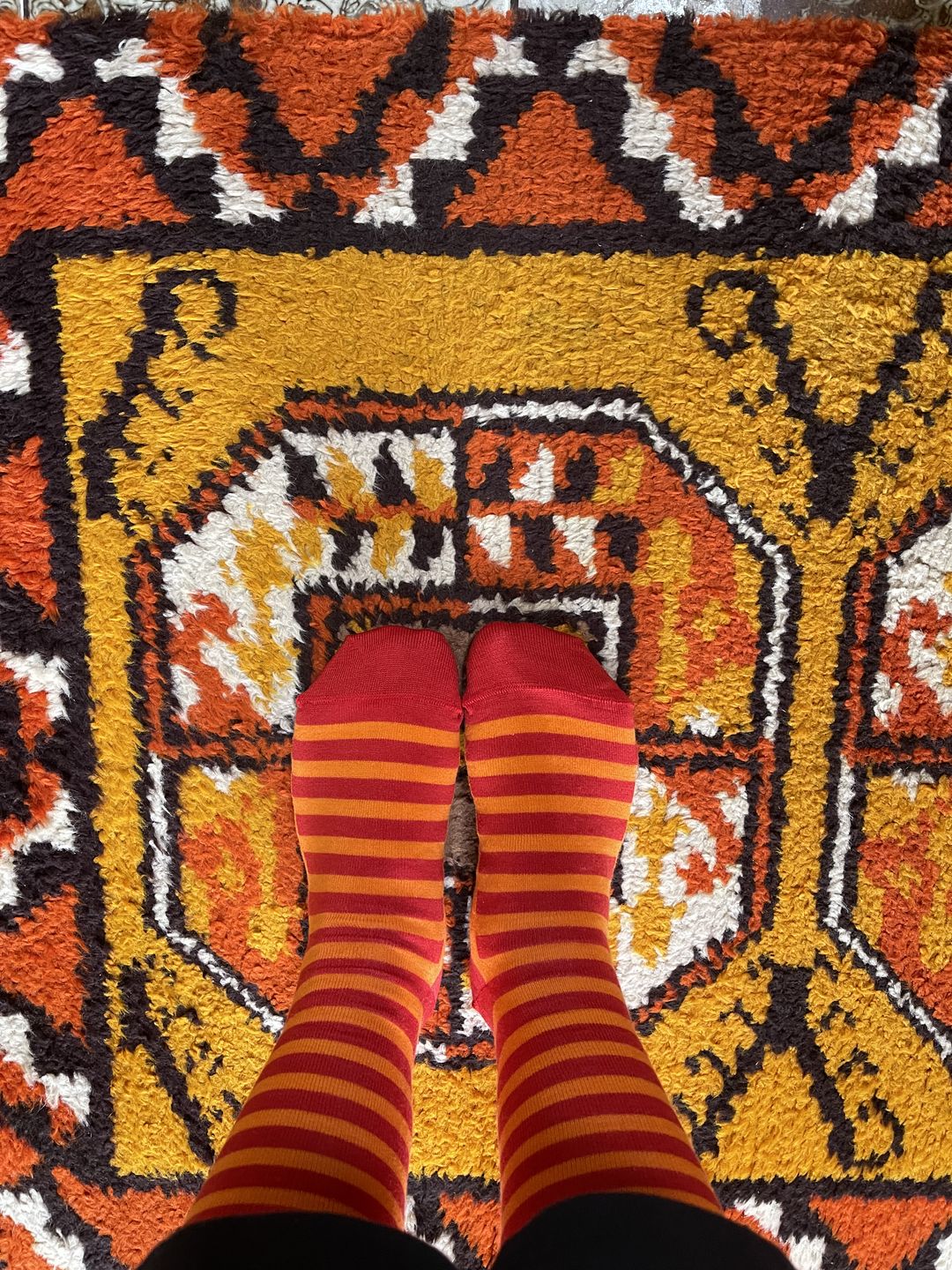 Customer photo review of Socks Mallow Stripe