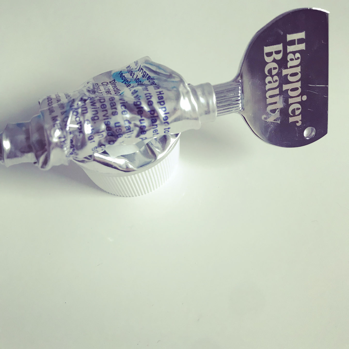 Customer photo review of 2 Pack Happier Toothpaste