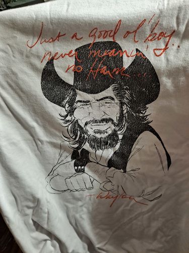 Customer photo review of Waylon Jennings Subscription Tee Shirt Box  5.00% Off Auto renew