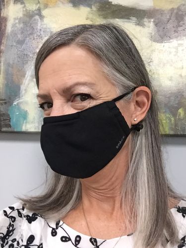Customer photo review of Advanced Nanotech Premium Face Mask