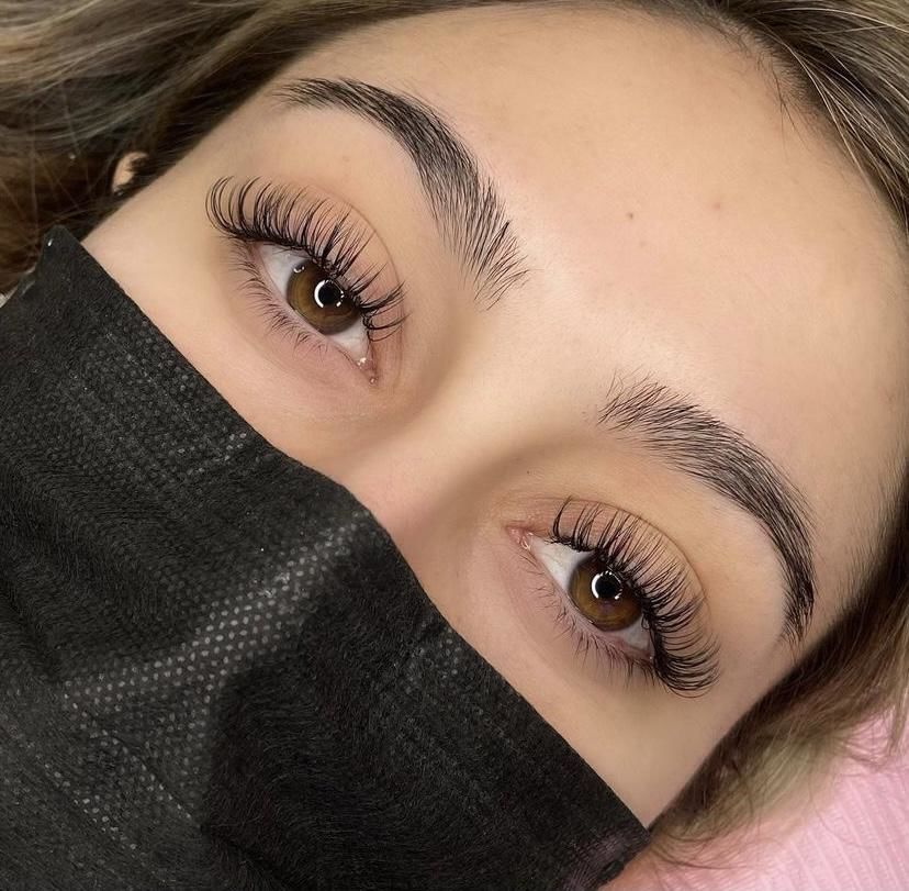 Customer photo review of Classic Eyelash Extension 0.15mm