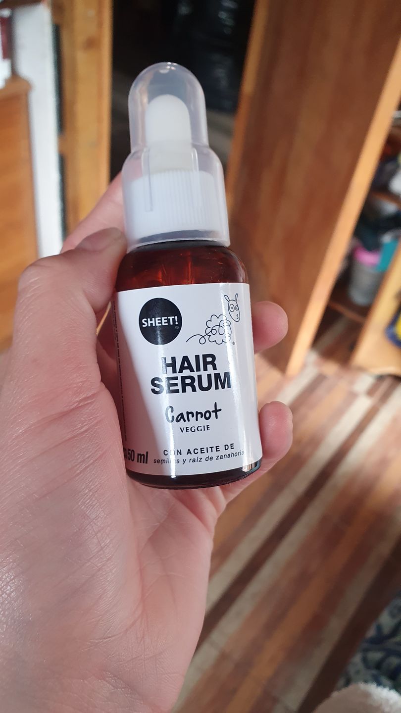 Customer photo review of SERUM ZANAHORIA PELO Y PESTAÑAS