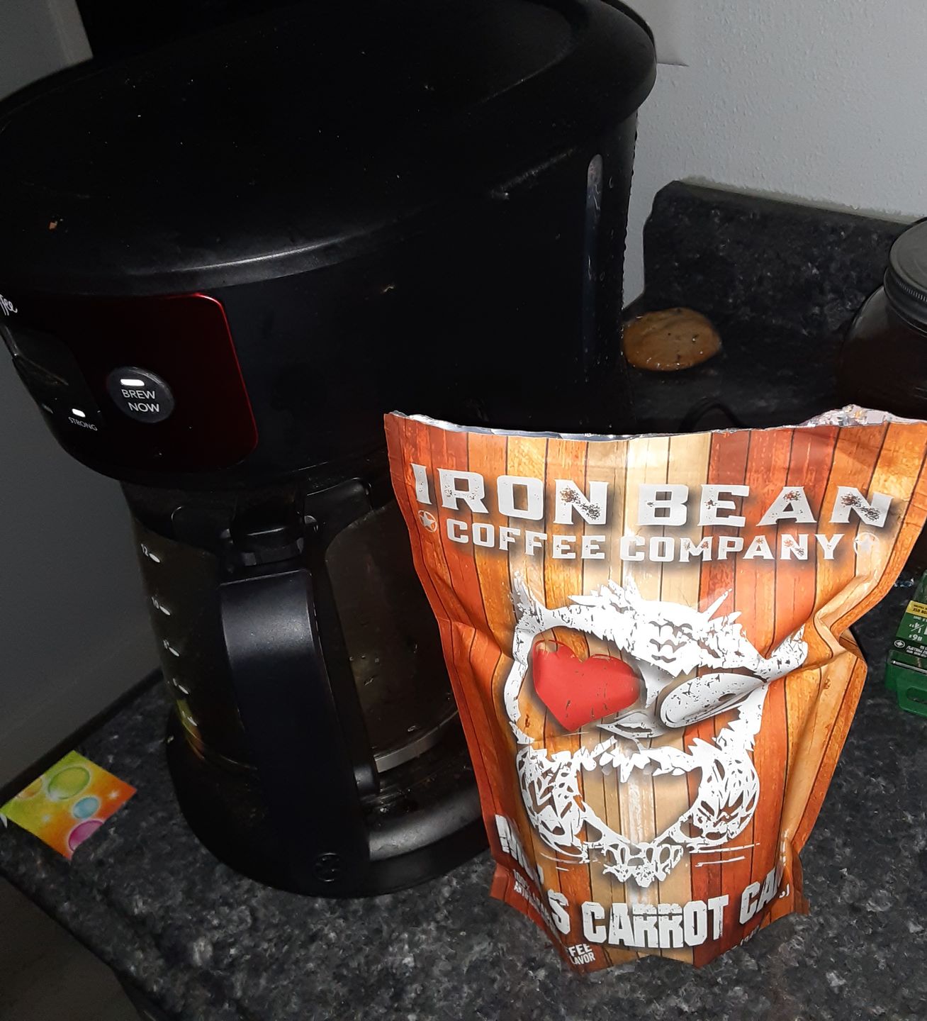 Customer photo review of Mom's Carrot Cake - 12oz