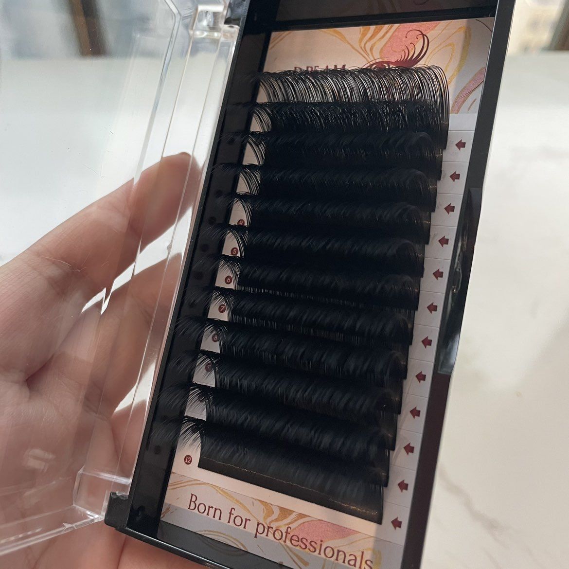 Customer photo review of Cashmere Volume Lash Extensions 0.07mm