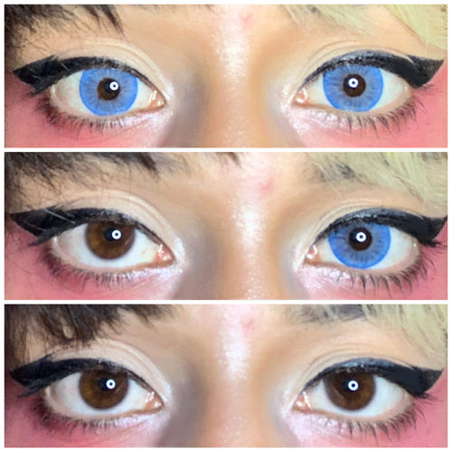 Customer photo review of Alluring Blue