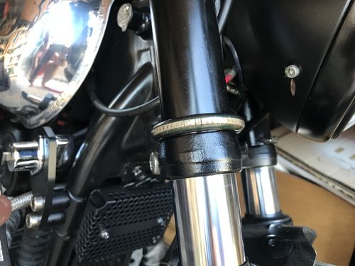 Customer photo review of Clignotants de fourche V3