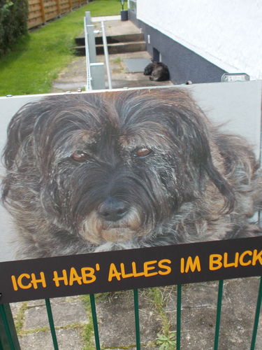 Customer photo review of Personalisierbares -Foto- Schild mit Text