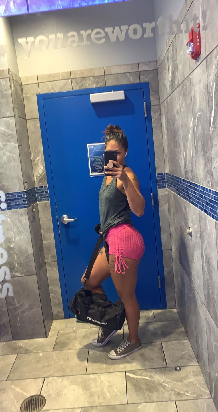 Customer photo review of HUSTLE GYM BAG