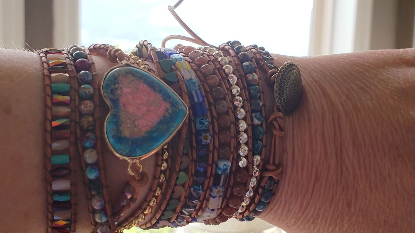 Customer photo review of Imperial Flower Protection Wrap Bracelet