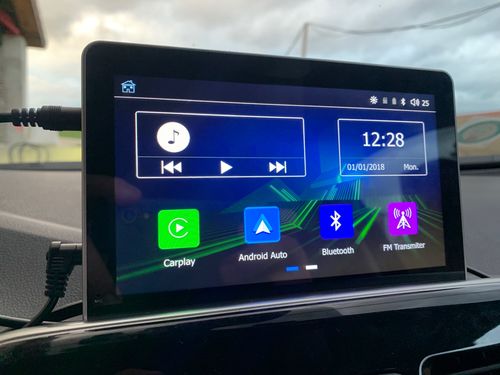 Customer photo review of Portable Standalone Wireless Apple CarPlay & Wireless Android Auto