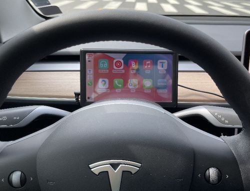 Customer photo review of Portable Standalone Wireless Apple CarPlay & Wireless Android Auto