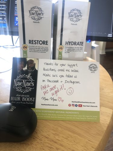 Customer photo review of [Step 6] Hair Boost: Nae Nae's Flagship Product