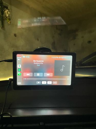 Customer photo review of Portable Standalone Wireless Apple CarPlay & Wireless Android Auto