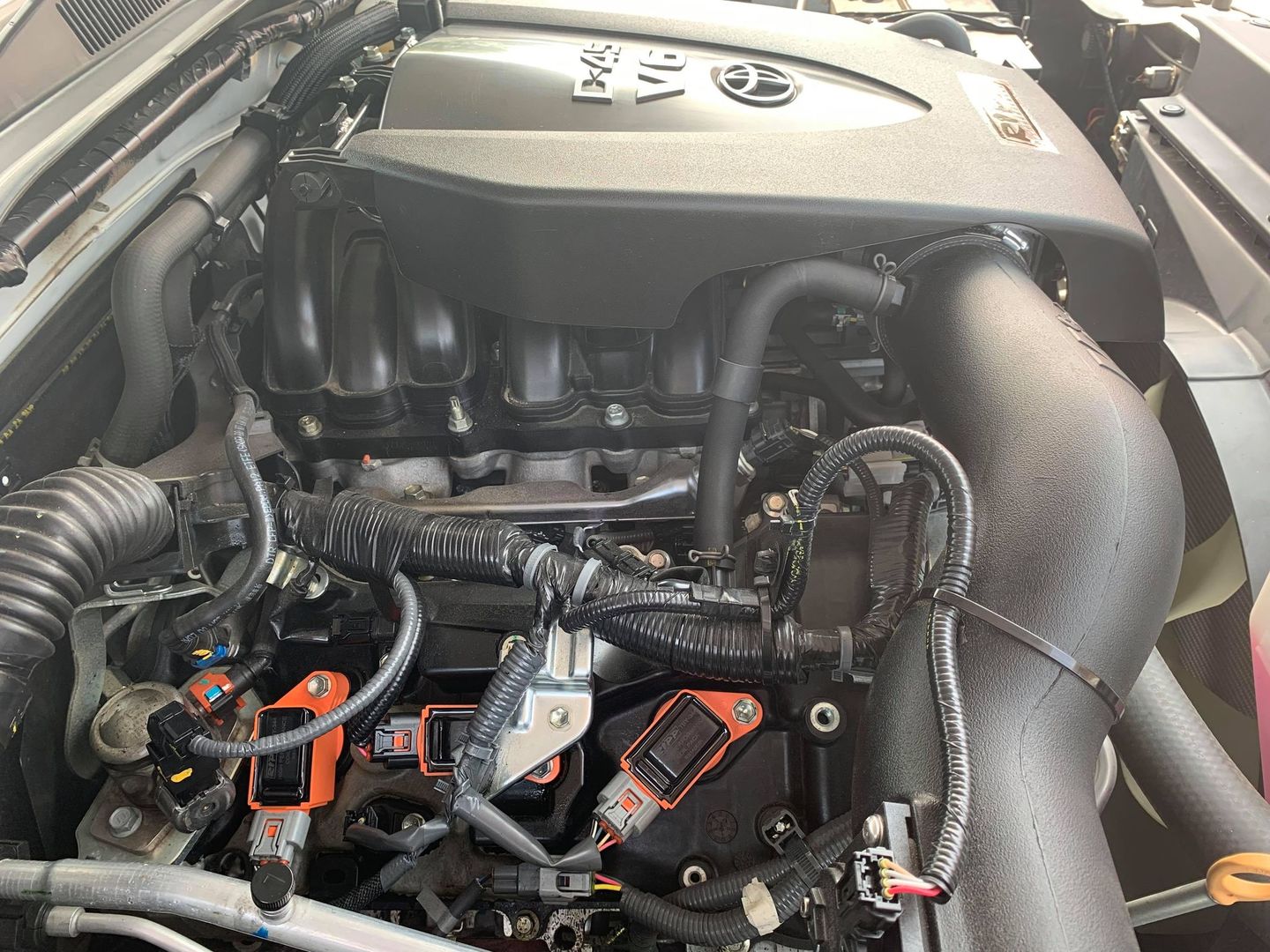 Customer photo review of Toyota V6 High Performance Coil Packs