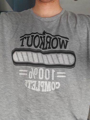 Customer photo review of You Can Go Home Now - Women's Sweat Activated Tank Top