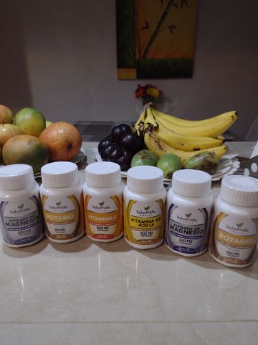 Customer photo review of Pack Citratos - Citrato de Magnesio 100 y Citrato de Potasio 60 cápsulas